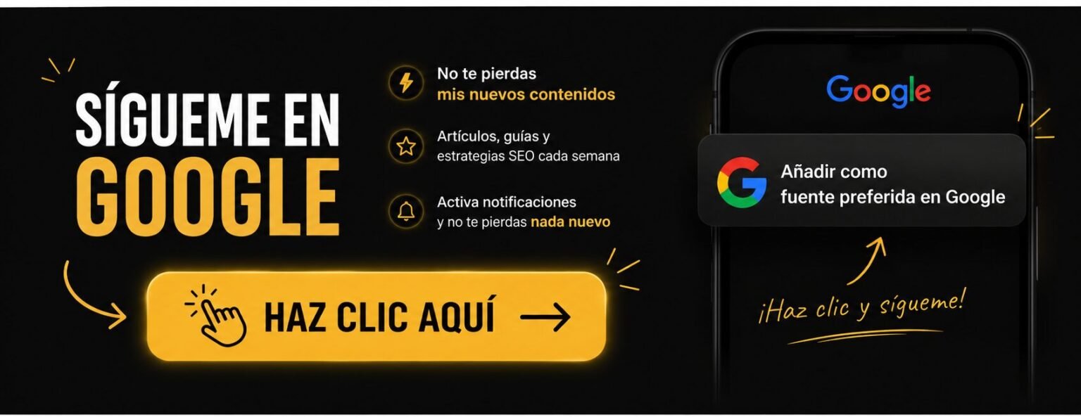 Sígueme en Google - Willy SEO Academy